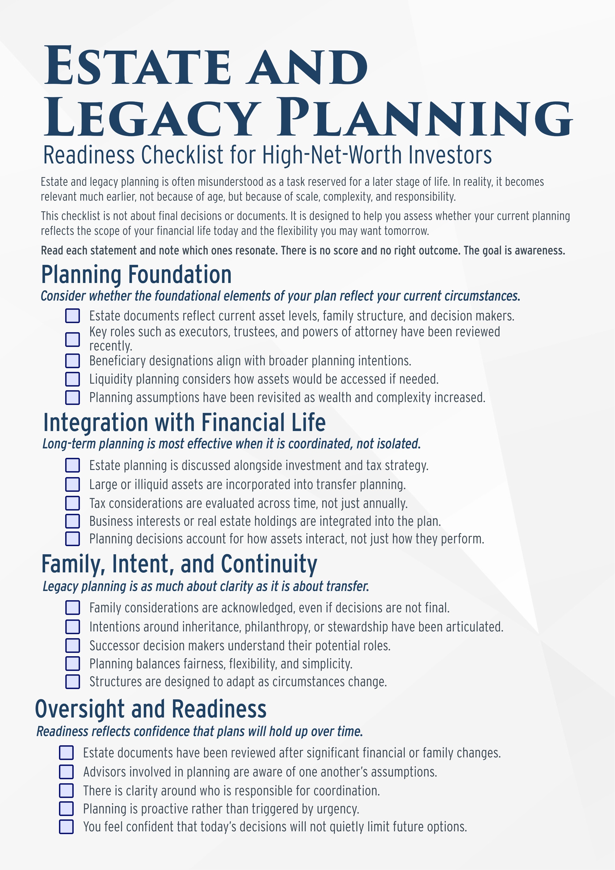 Estate and Legacy Planning Checklist-1